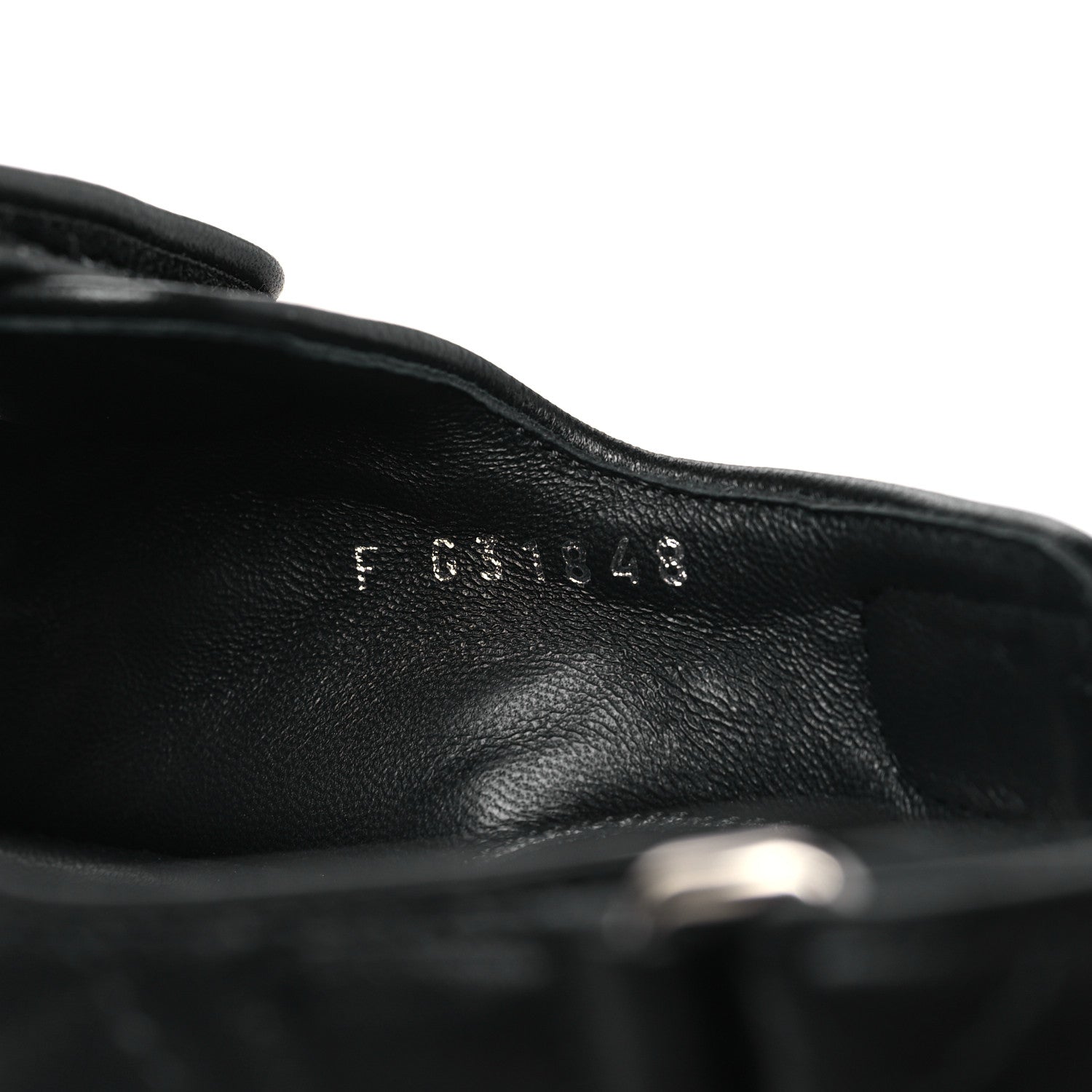 Chanel Lambskin Velcro Dad Sandals 40 Black 9 of 9