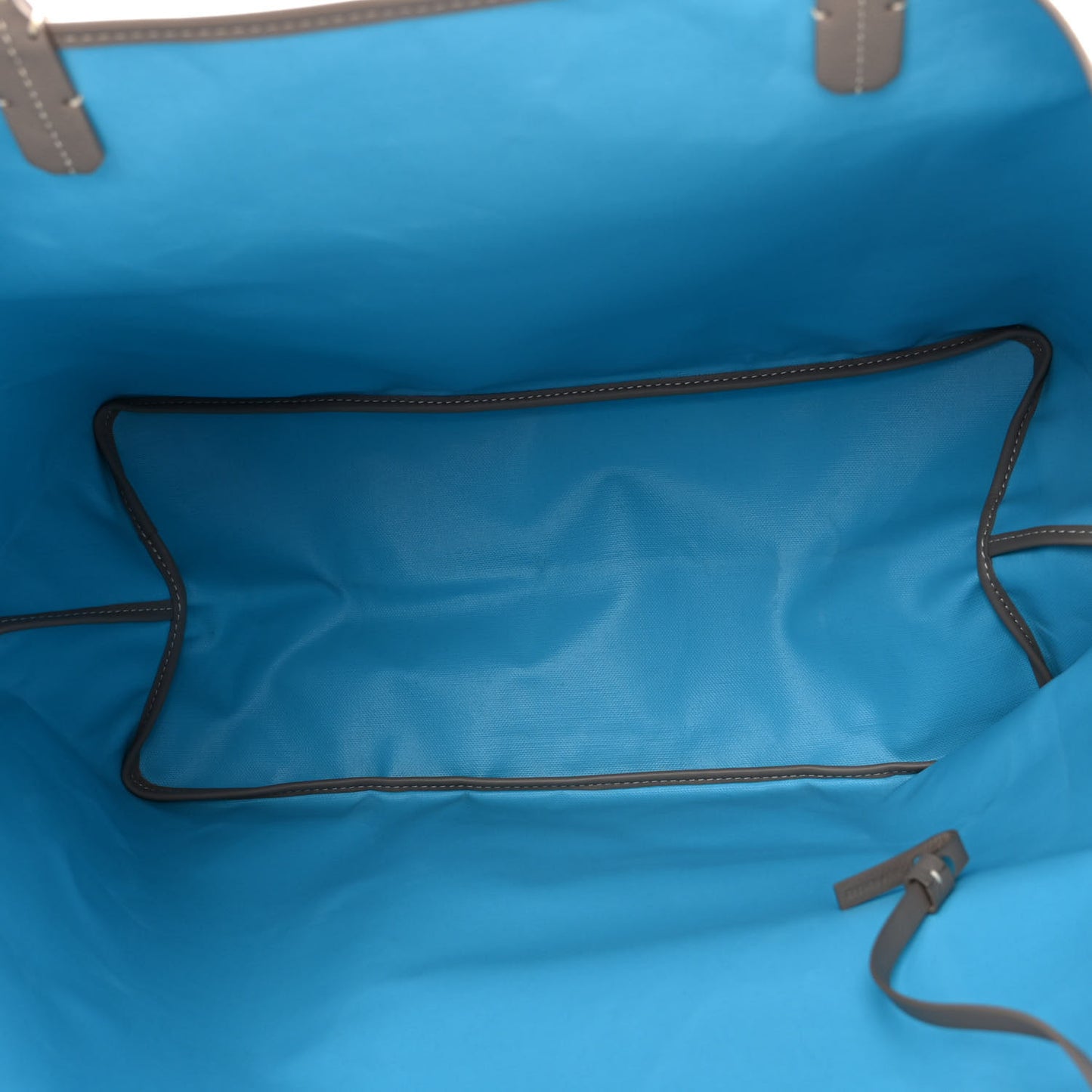 Goyardine Saint Louis Claire Voie GM Grege Turquoise