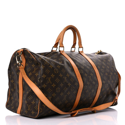 Louis Vuitton Monogram Keepall Bandouliere 55 3 of 40