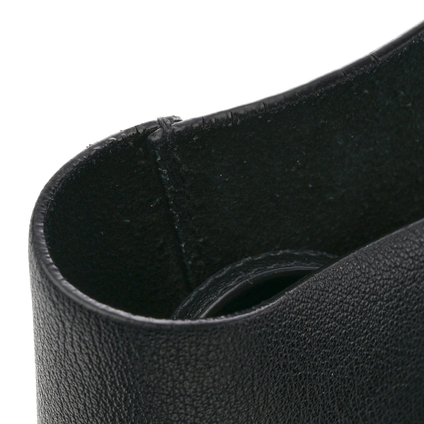 Calfskin Large Shopping Tote Black