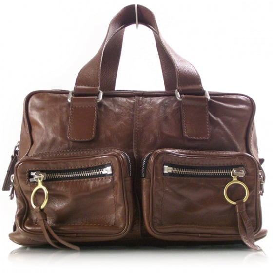 Chloe Calfskin Betty Shoulder Bag Chocolate 1 of 11