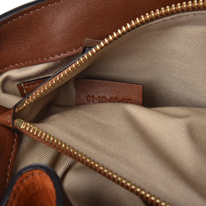 Chloe Calfskin Medium Faye Day Shoulder Bag Tan 8 of 8
