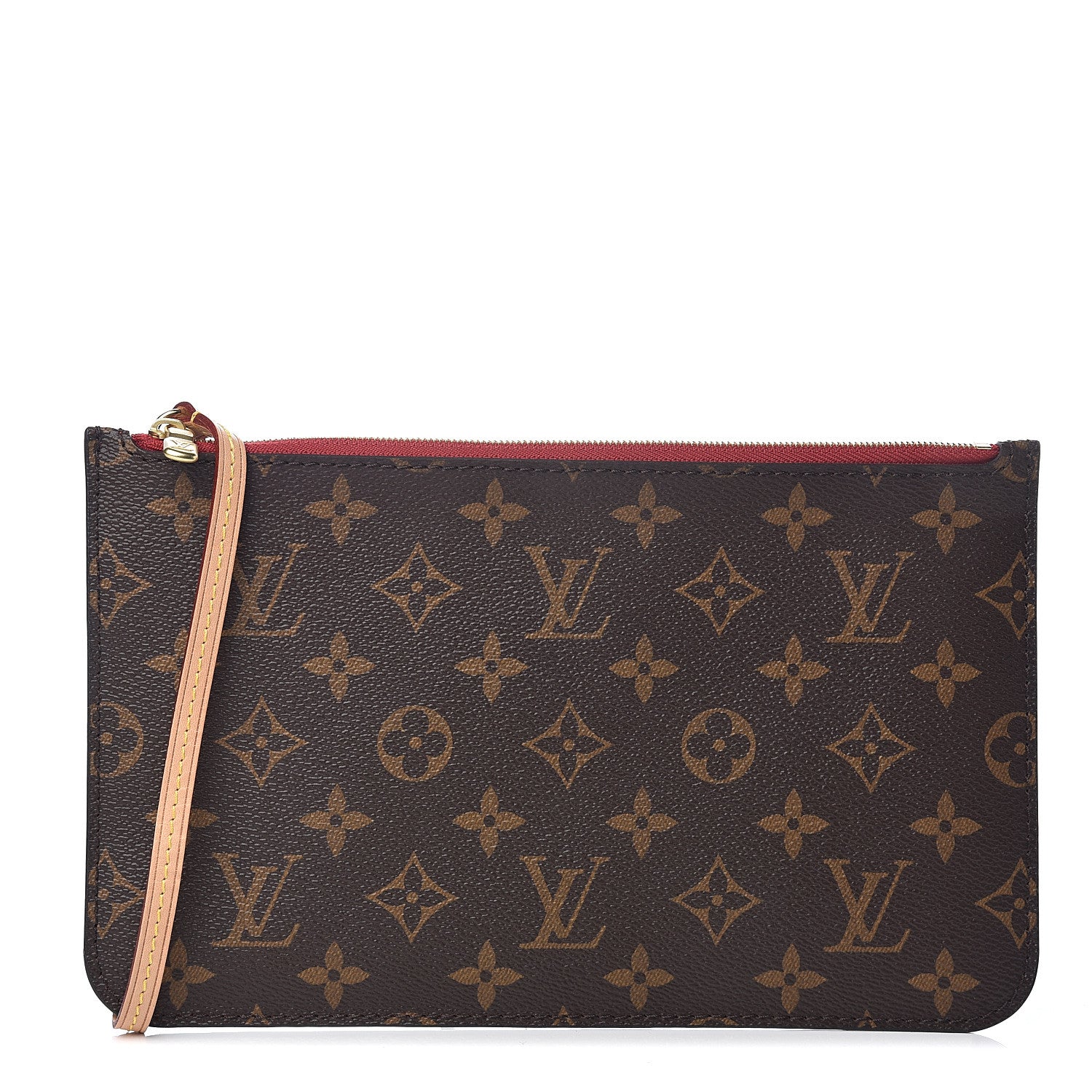 Louis Vuitton Monogram Neverfull MM GM Pochette Cherry 1 of 5