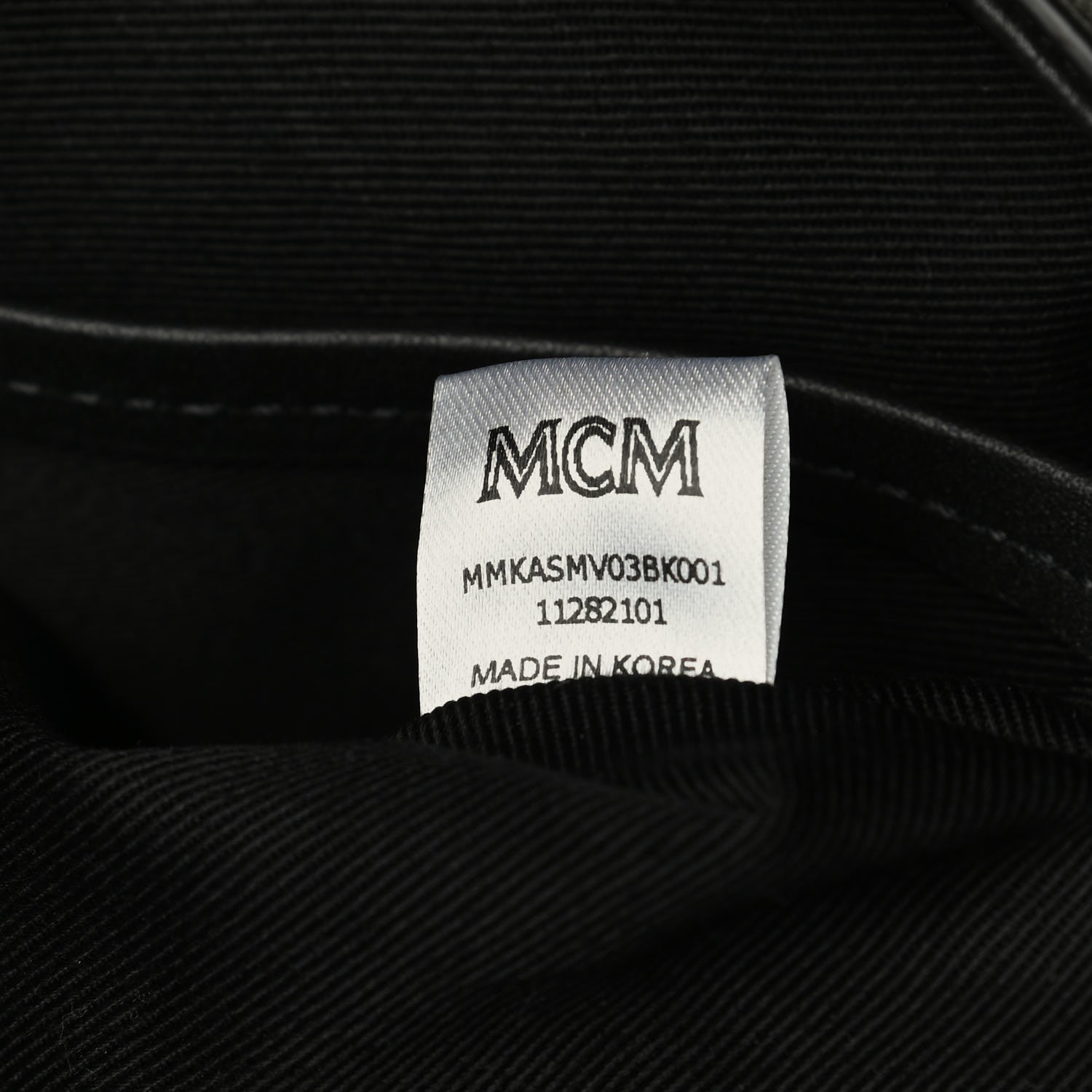 MCM Nylon Backpack Black 9 of 10