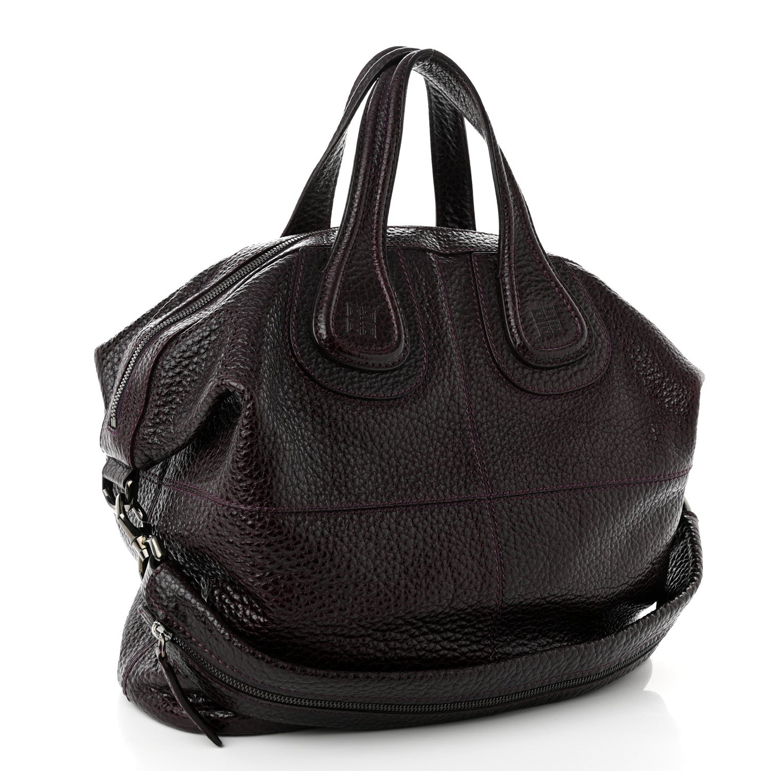 Givenchy Pebbled Calfskin Medium Nightingale Purple 3 of 10