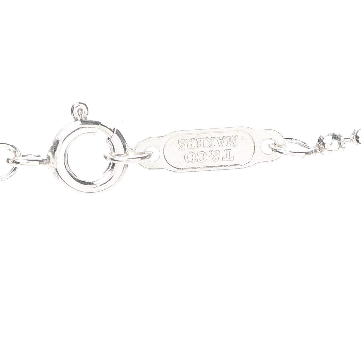 Sterling Silver Makers Keyhole Pendant Necklace