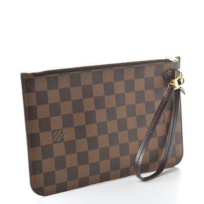 Louis Vuitton Damier Ebene Neverfull MM GM Pochette 3 of 12