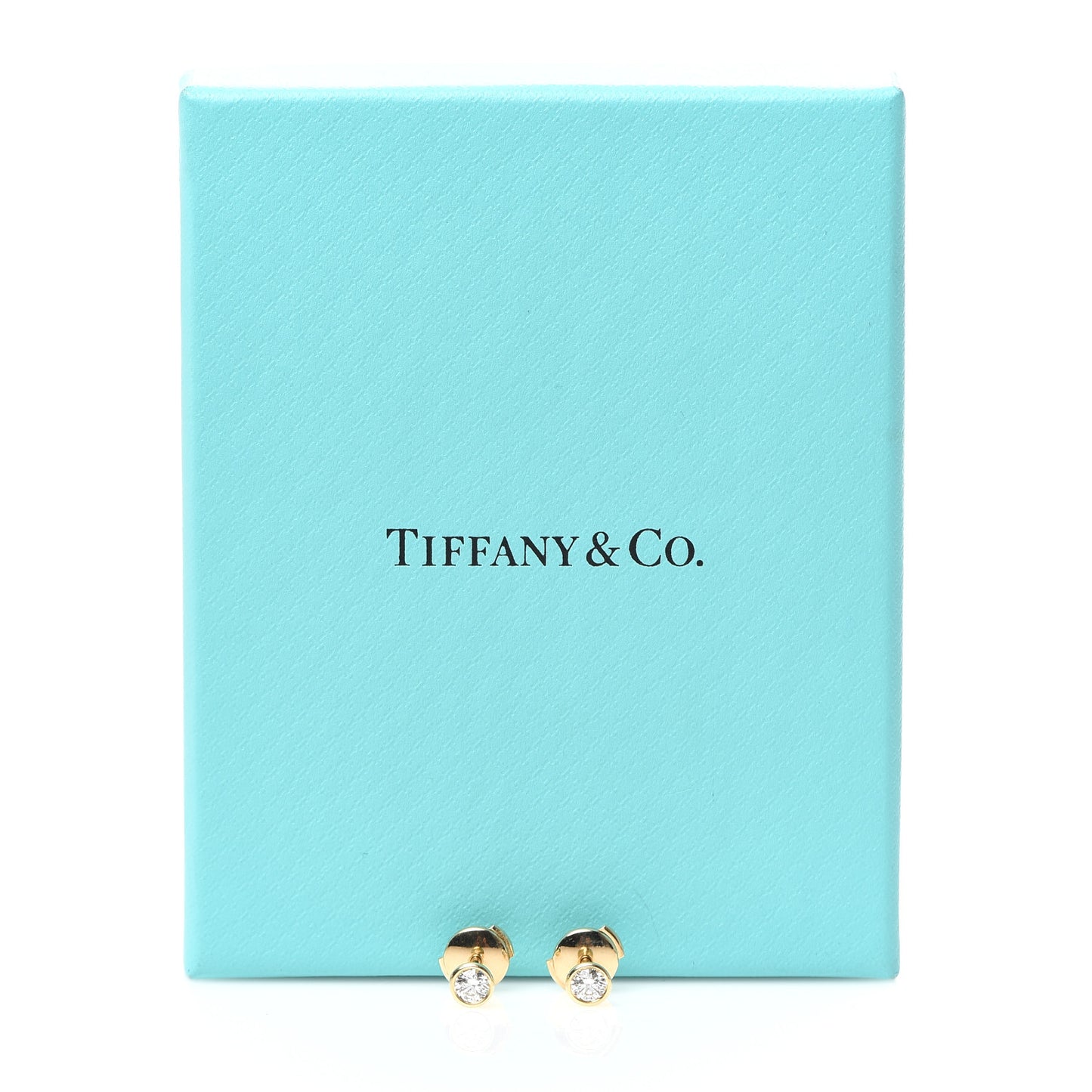 18K Yellow Gold Diamond .34ctw Elsa Peretti Diamonds By The Yard Earrings