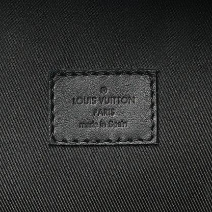 Louis Vuitton Grained Calfskin Aerogram Takeoff Backpack Black 6 of 10