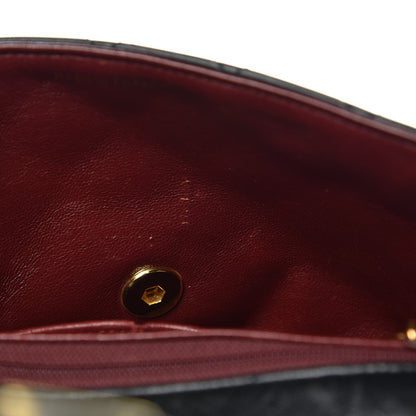 Chanel Lambskin Quilted Mini Square Flap Black 13 of 14