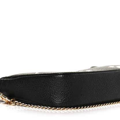 Louis Vuitton Empreinte Monogram Giant Mini Pochette Accessories Black 7 of 9