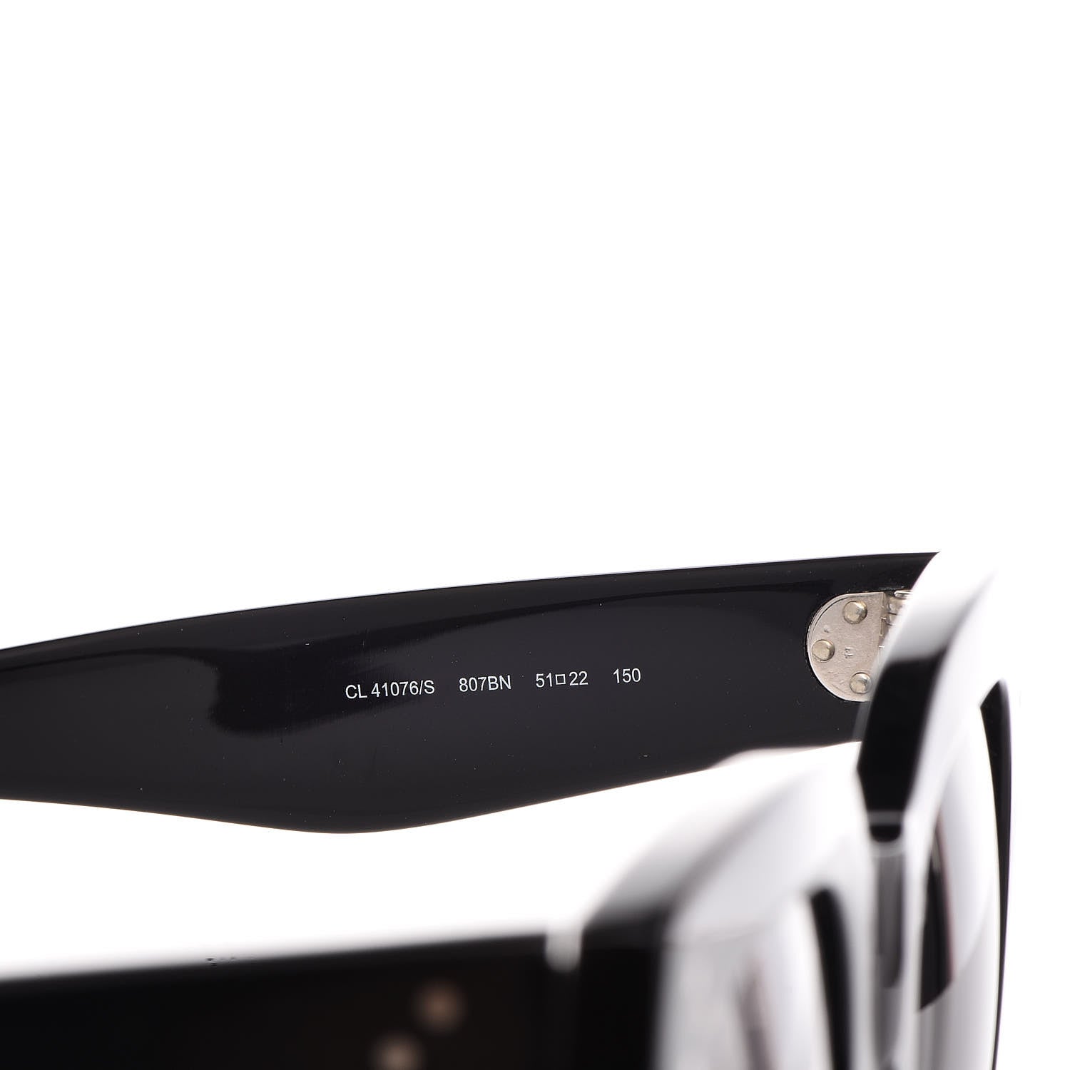 Celine Tilda Sunglasses CL 41076/S Black 6 of 6