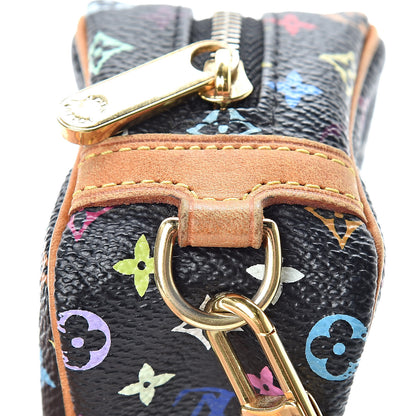 Louis Vuitton Monogram Multicolor Trousse Wapity Black 8 of 9