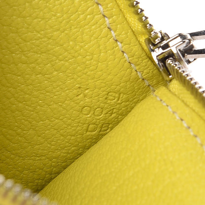 Hermes Chevre Mysore Tutti Frutti Citron Coin Purse Charm Lime 7 of 7