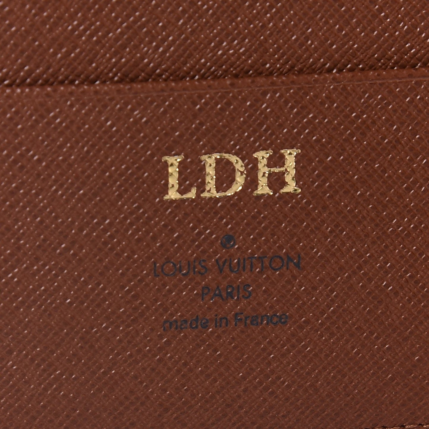 Monogram Large Ring Agenda Cover