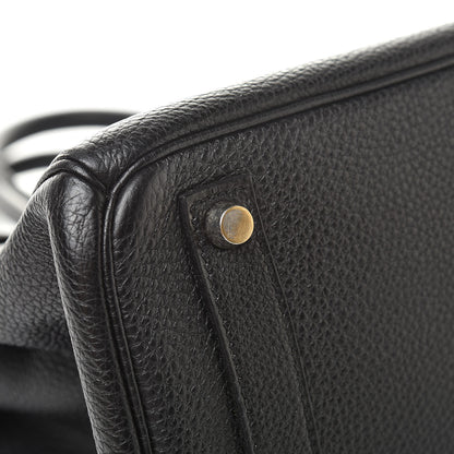 Hermes Togo HAC Birkin 32 Black 7 of 35