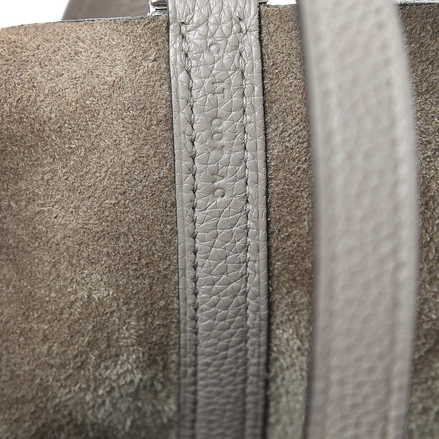 Hermes Taurillon Maurice Picotin Lock 18 PM Gris Asphalte 6 of 12