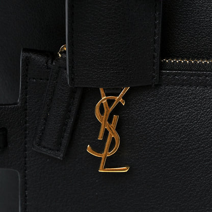 Saint Laurent Calfskin Large Shopping Tote Black 7 of 12