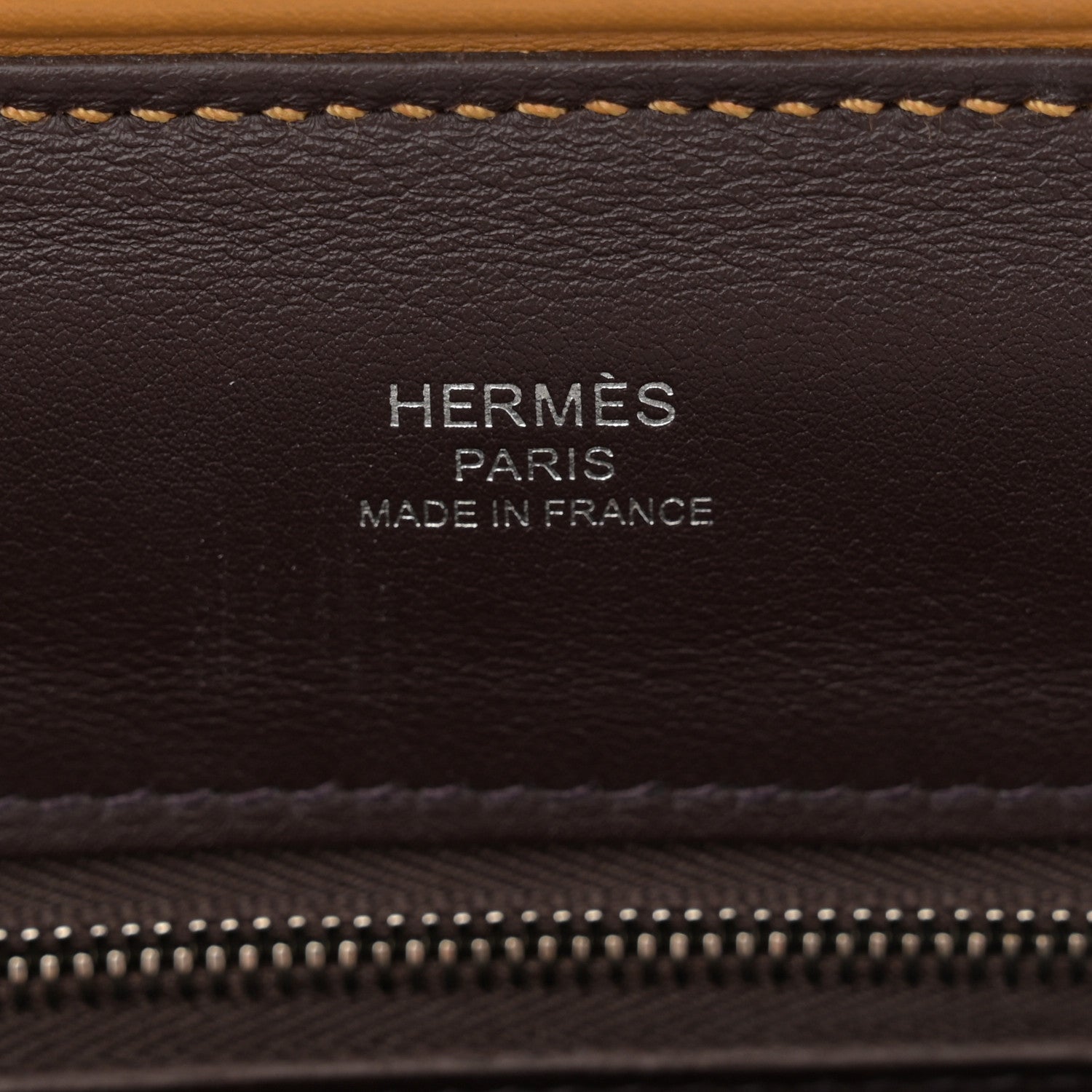 Hermes Evercolor Swift Verso 24/24 21 Sesame Rouge Sellier 6 of 10