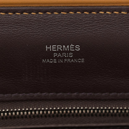 Hermes Evercolor Swift Verso 24/24 21 Sesame Rouge Sellier 6 of 10
