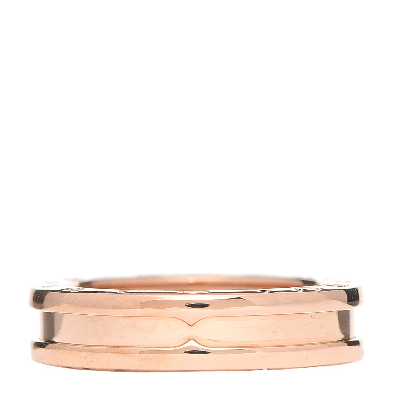 Bulgari 18K Rose Gold B.Zero1 One-Band Ring 49 5 3 of 5
