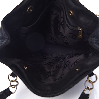 Chanel Iridescent Caviar Quilted Tote Black 5 of 16