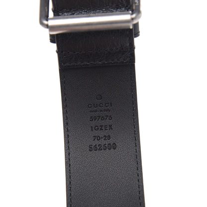 Gucci Fluffy Calfskin Mini Morpheus Belt Bag 70 28 Black 8 of 9