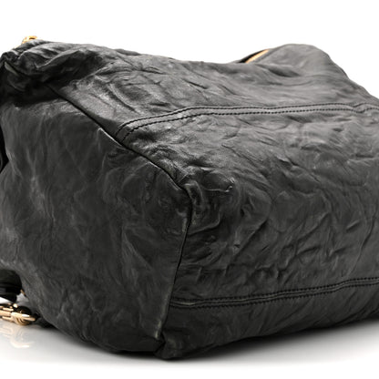 Givenchy Tumbled Sheepskin Large Pandora Black 9 of 10