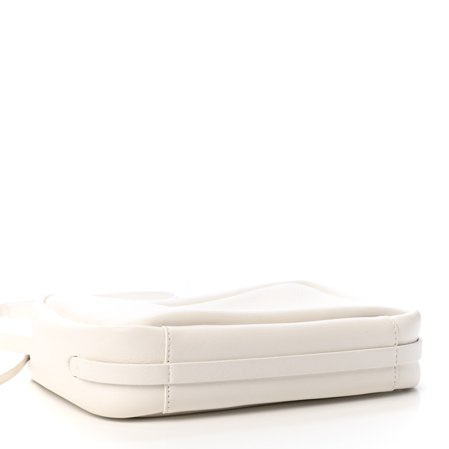 Balenciaga Calfskin Logo S Everyday Camera Bag White 3 of 5