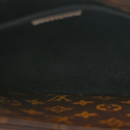 Louis Vuitton Monogram Braided Montaigne MM Creme Beige 6 of 16