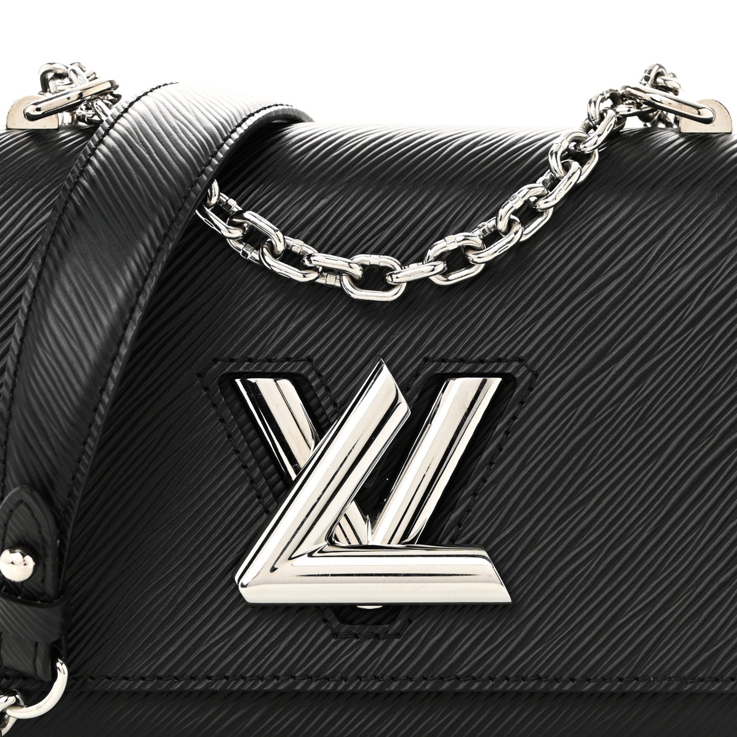 Louis Vuitton Epi Twist Shoulder Bag PM Black 8 of 10