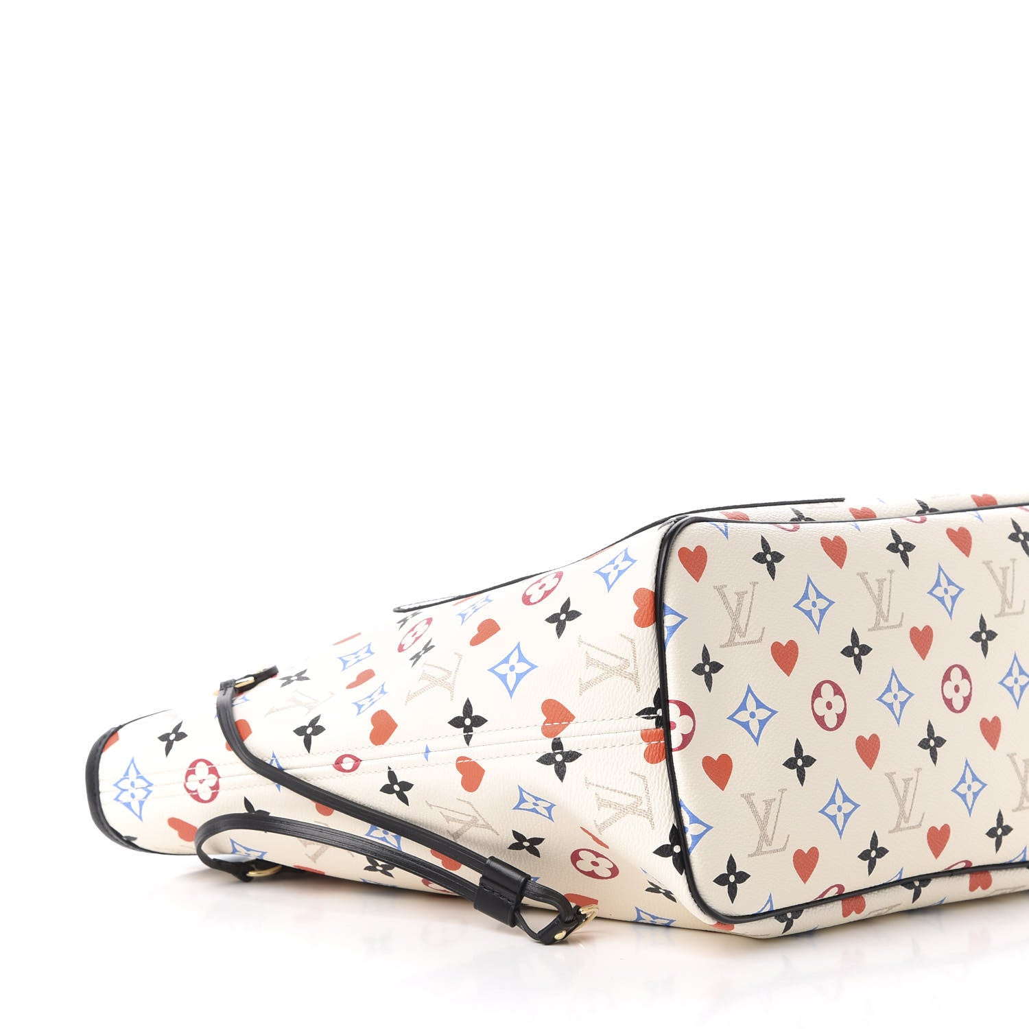 Louis Vuitton Game On Neverfull MM White 6 of 10