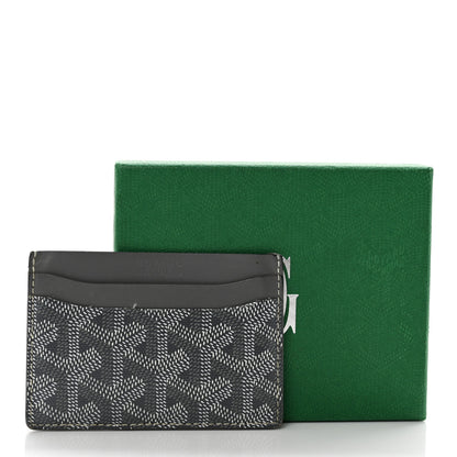 Goyard Goyardine Saint Sulpice Card Holder Grey 8 of 8