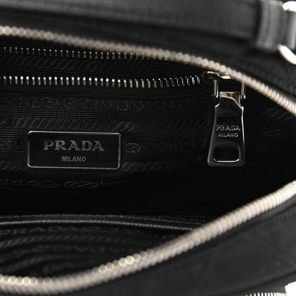 Prada Nylon Tessuto Impuntu Quilted Backpack Black 6 of 9