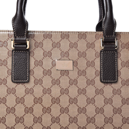 Gucci Crystal Monogram Large Tote Brown 10 of 10