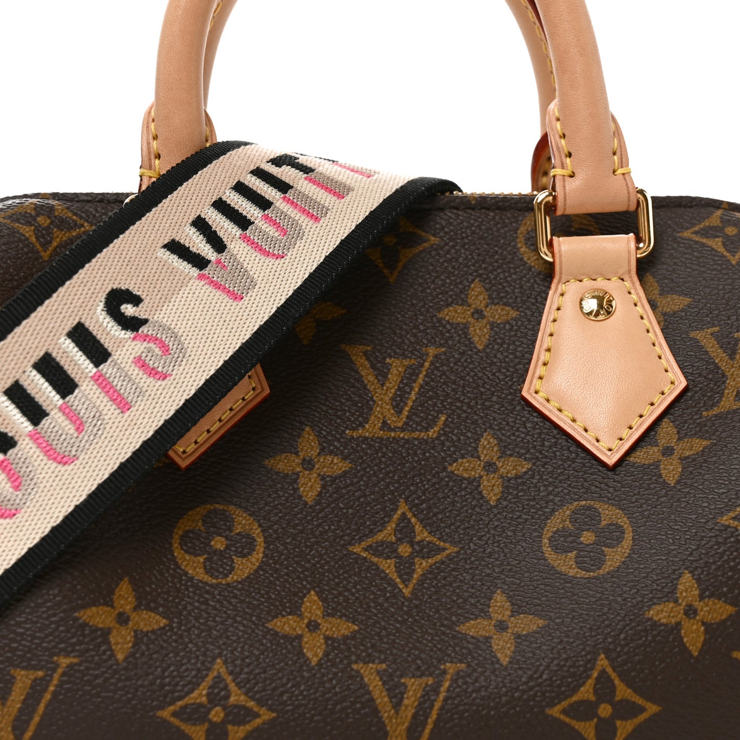 Monogram Speedy Bandouliere 20   Black