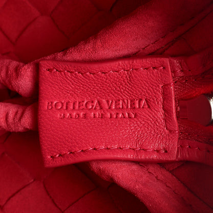 Bottega Veneta Nappa Intrecciato Small Loop Camera Bag Cranberry 6 of 8