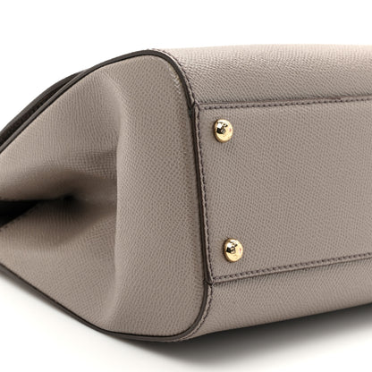 Dolce & Gabbana Dauphine Medium Miss Sicily Satchel Grey 7 of 10