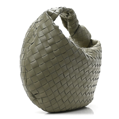 Bottega Veneta Nappa Intrecciato Teen Jodie Hobo Travertine 3 of 9