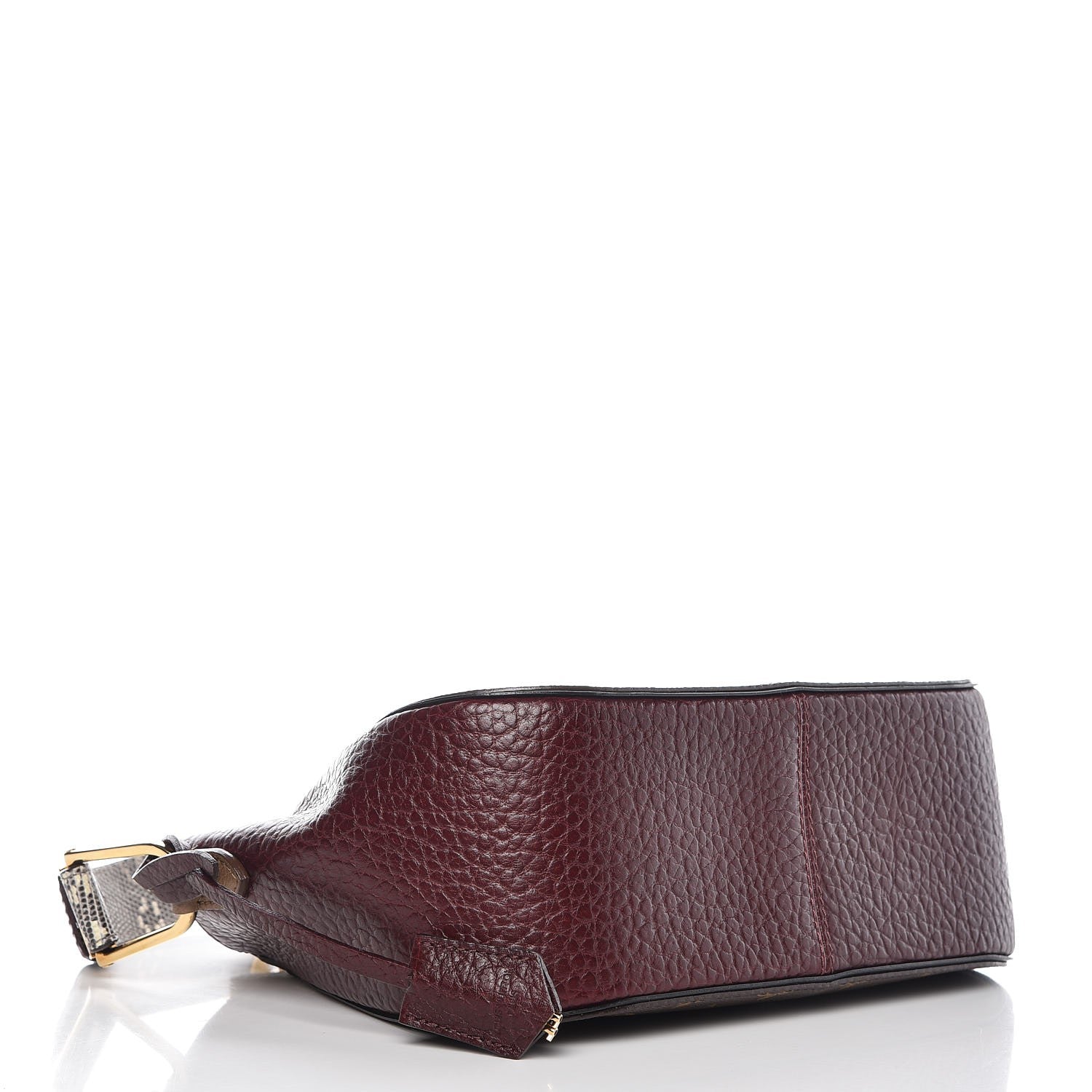 Louis Vuitton Ostrich Lizard Exotique Majestueux Shoulder Bag Bordeaux 4 of 6