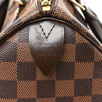 Louis Vuitton Damier Ebene Speedy 25 7 of 10