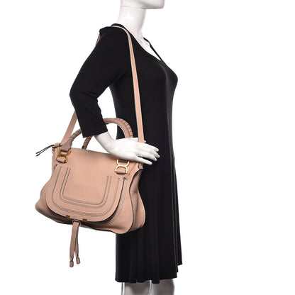 Chloe Calfskin Medium Marcie Satchel Blush Nude 2 of 11