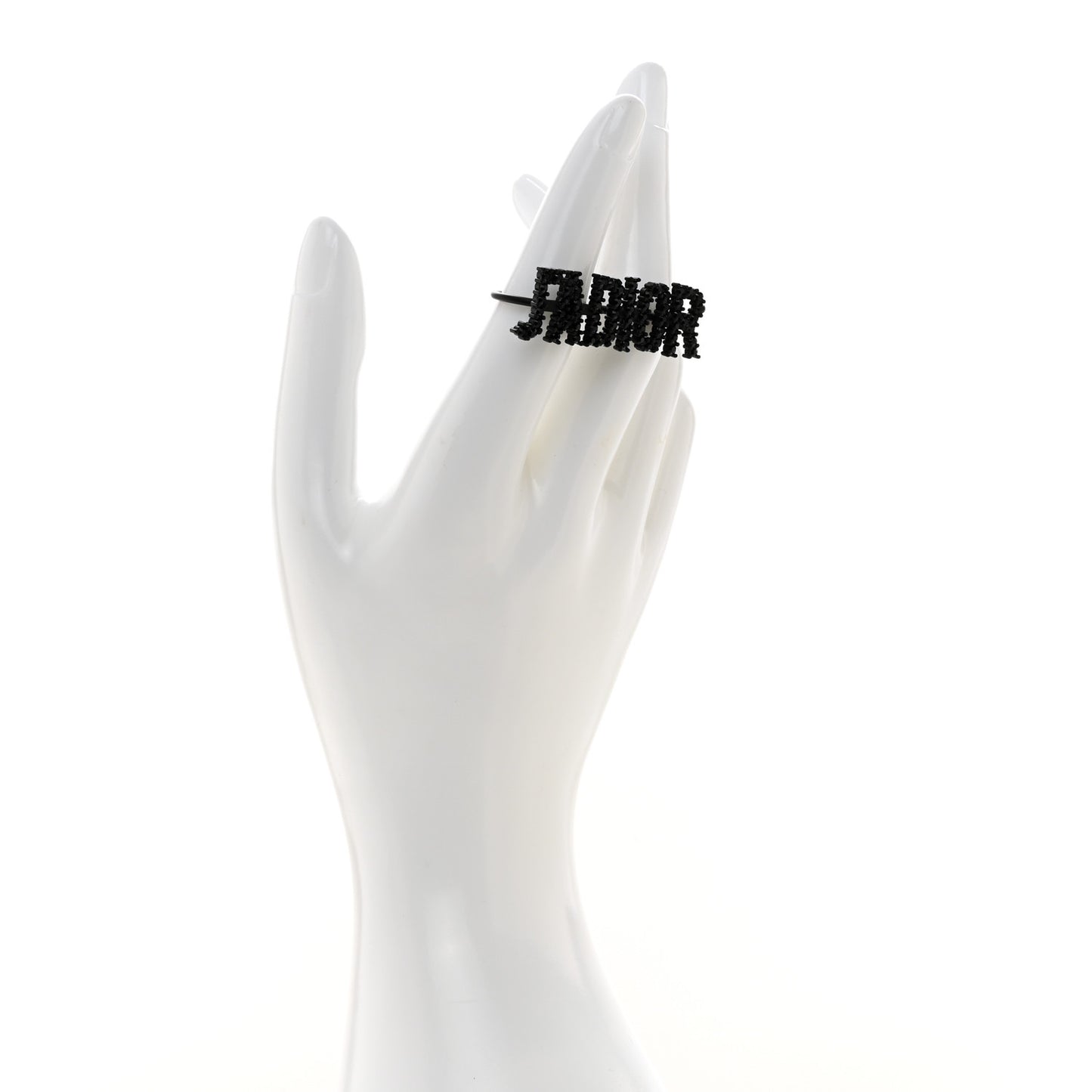 Crystal J'Adior Double Ring M Black