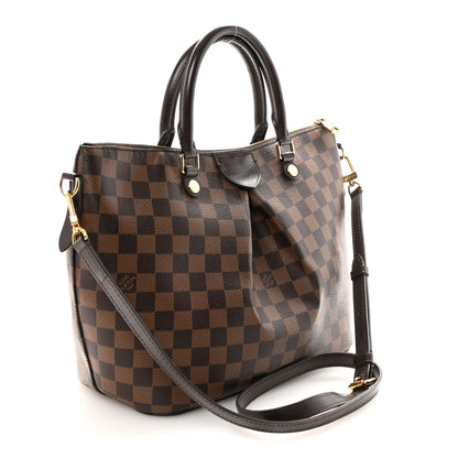 Louis Vuitton Damier Ebene Siena MM 3 of 9