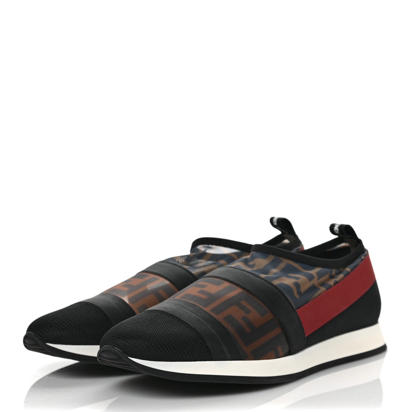 Technical Mesh FF Sneakers 39 Tobacco Red