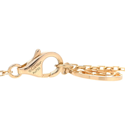 Cartier 18K Yellow Gold Diamond SM D'Amour Pendant Necklace 5 of 5
