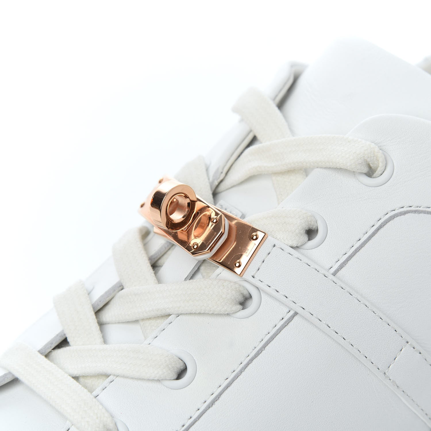 Hermes Calfskin Day Sneakers 40 White 13 of 15
