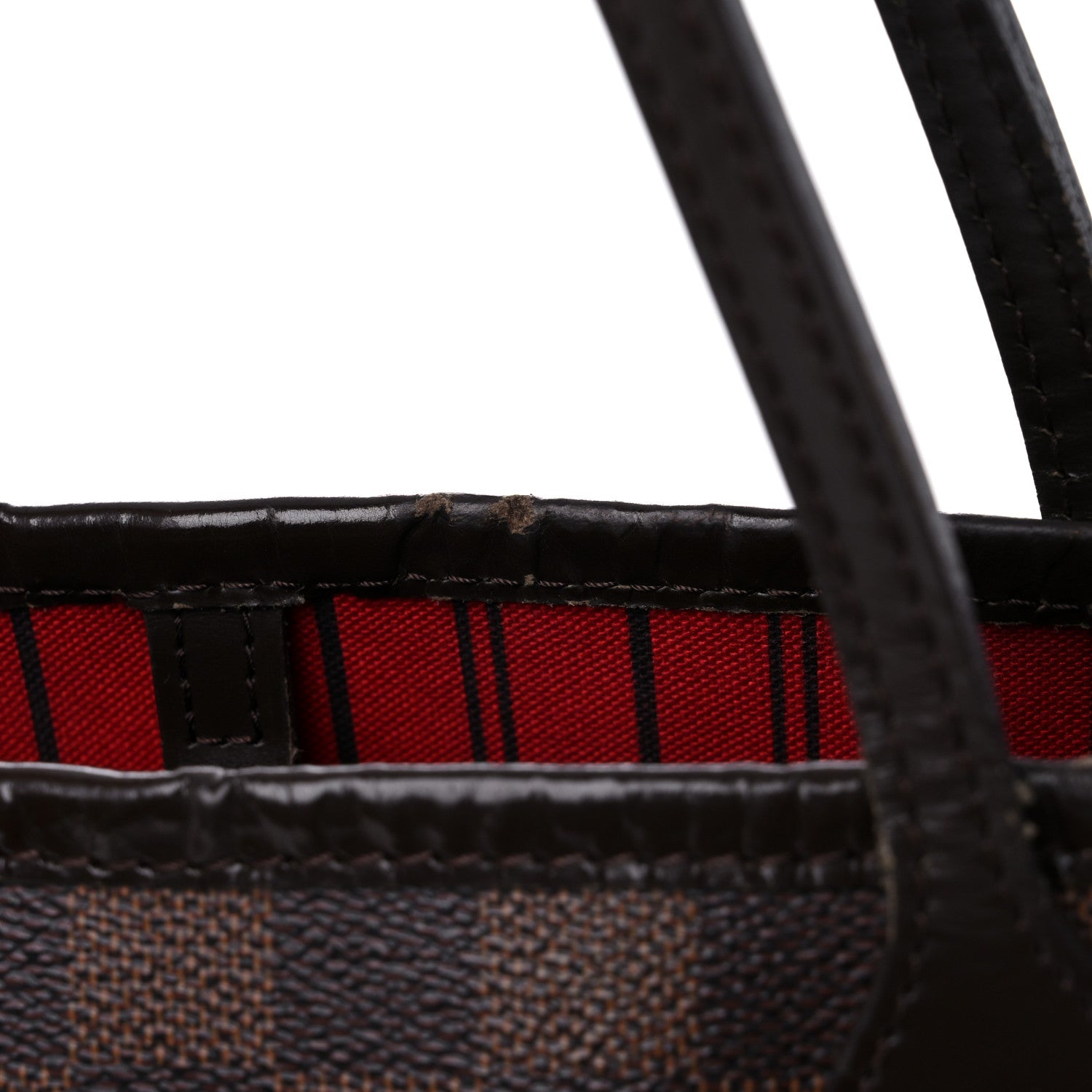 Louis Vuitton Damier Ebene Neverfull MM 18 of 19