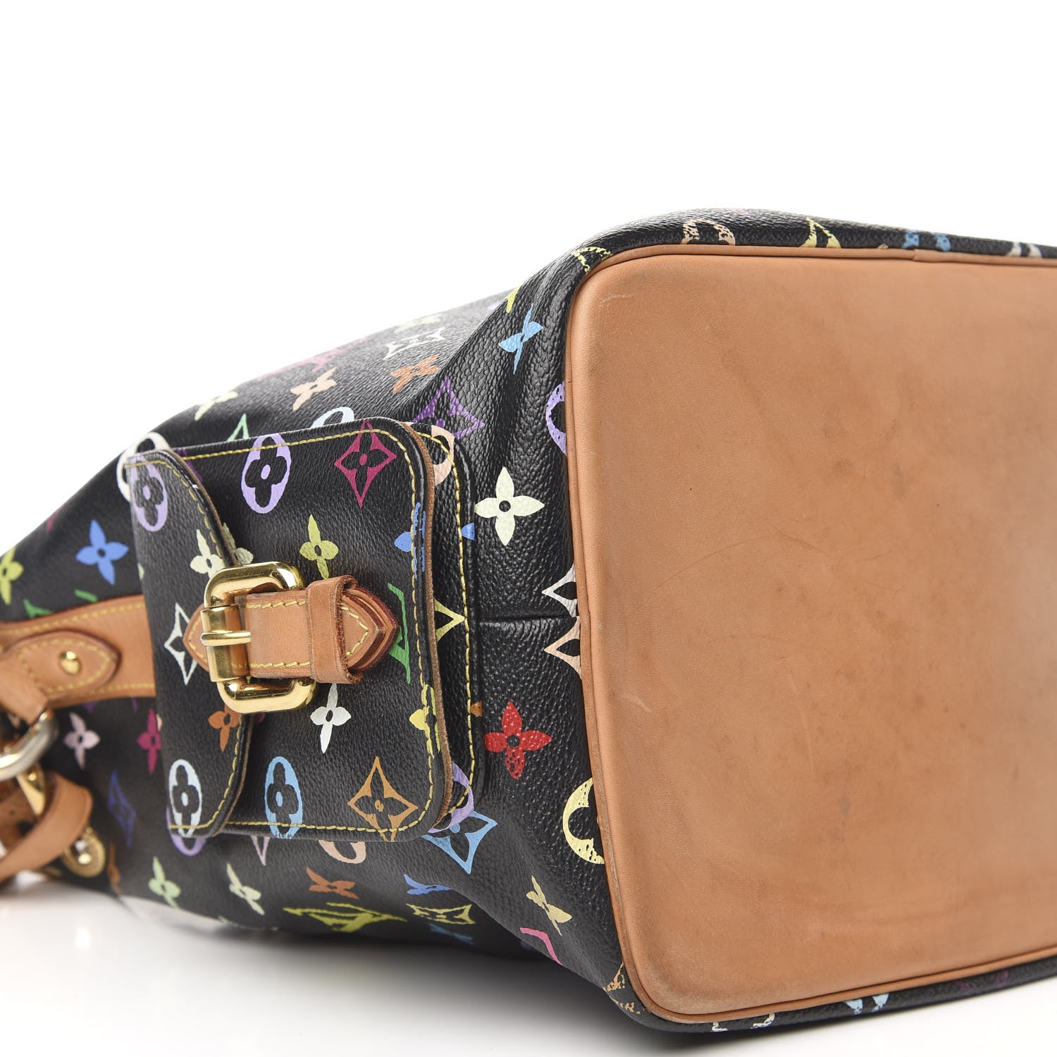 Louis Vuitton Monogram Multicolor Petit Noe Black 7 of 11