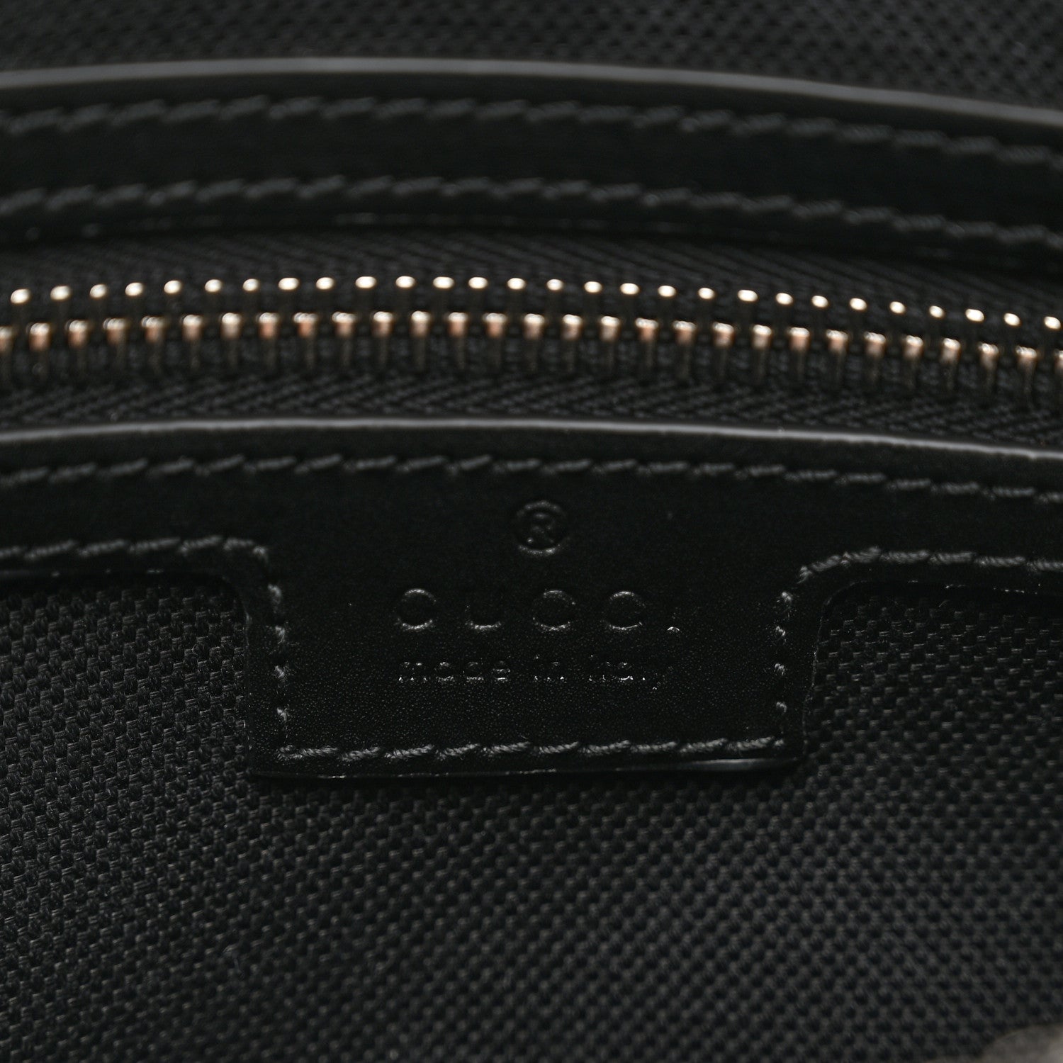 Gucci Soft GG Supreme Monogram Web Belt Bag Black Grey 6 of 8